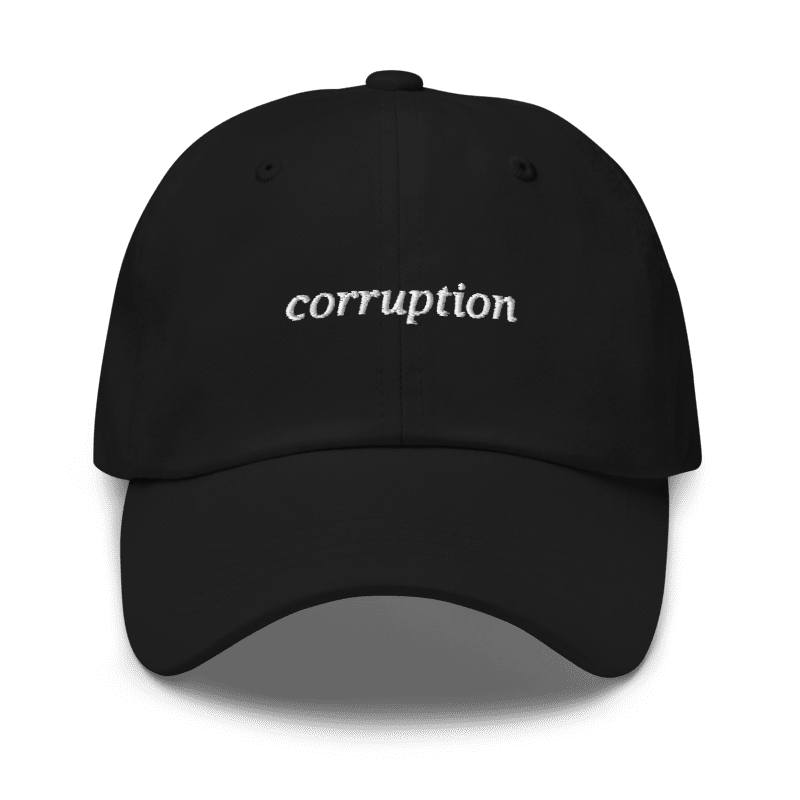 "Corruption" Classic Cap