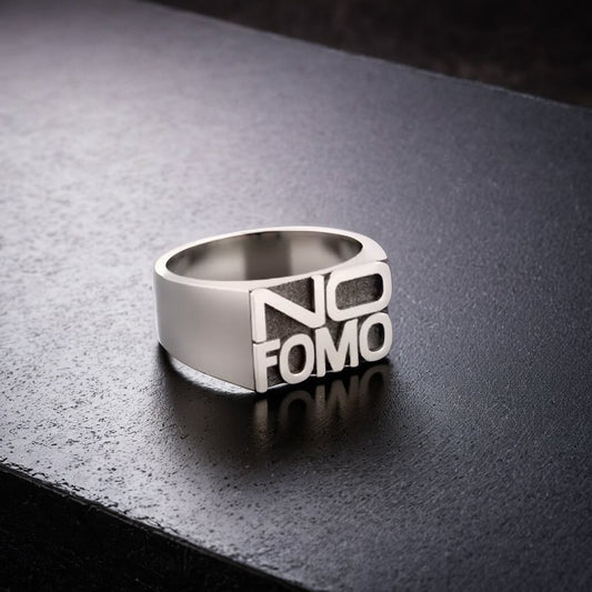 Pre-order Silver Ring "No Fomo"