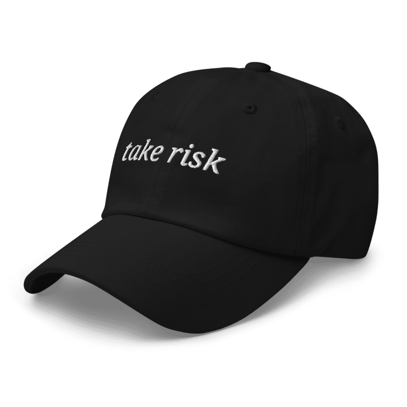 "Take risk" Classic Cap