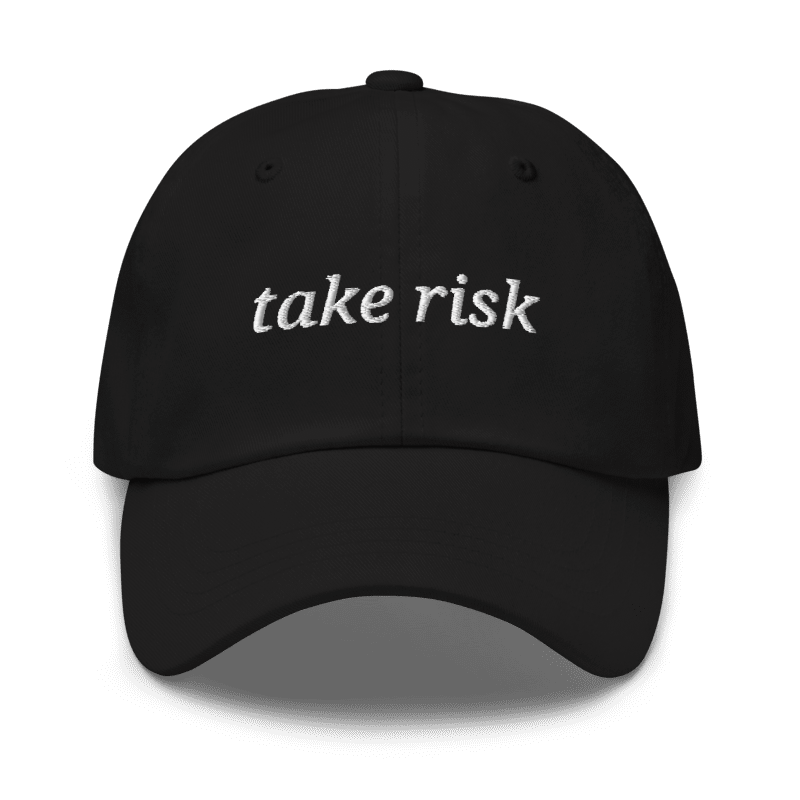 "Take risk" Classic Cap