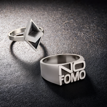 Pre-order Silver Ring "Ethereum"